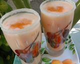 A picture of step 7 of Muskmelon smoothie.