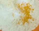 A picture of step 2 of Aalu pakoda.