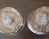 A picture of step 3 of Dirty Dalgona Coffee.