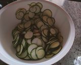Une image de l'étape 2 de Flan de courgettes.