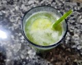A picture of step 5 of Cucumber cooler.