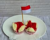 Foto langkah ke 5 dari resep Bolu Kukus Merah Putih.