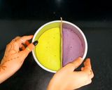 A picture of step 12 of Rainbow cake.