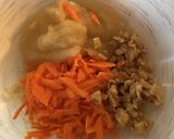 A picture of step 3 of Low fat carrot mug cake with vegan options.