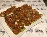 Une image de l'étape 8 de Courgettes blanches façon bruschetta.