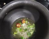 A picture of step 6 of Drum stick leaves Rasam.