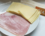 Foto del paso 1 de la receta: Empanada de jamón y queso con masa de hojaldre
