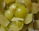 A picture of step 1 of Amla Murabba.