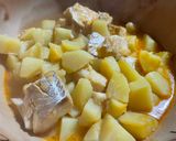 Foto del passaggio 6 della ricetta Baccalà con patate 🇺🇦☮️🏳️‍🌈🦄