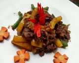 Foto langkah ke 6 dari resep Daging Sapi Paprika.