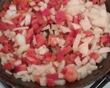 Foto del paso 1 de la receta: Tarta de choclo, cebolla y morrón
