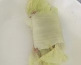 รูปขั้นตอนการทำที่ 4 ของ ผักกาดขาวม้วนไส้หมูสับ