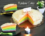 Foto langkah ke 7 dari resep Rainbow Cake.