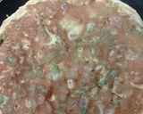Foto del paso 4 de la receta Tortilla de espárragos verdes con jamón serrano