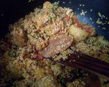 A picture of step 7 of Bhoona khichdi.