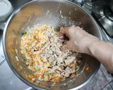 Foto del paso 4 de la receta: Tartines rápidos de pollo