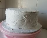 A picture of step 6 of Black forest cake.