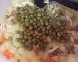 A picture of step 6 of Russian Salad.