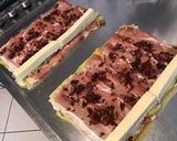 Une image de l'étape 12 de Poireaux farcis au jambon cru, tomates, paneer et grana padano.