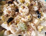 A picture of step 4 of Cream fruit chaat.