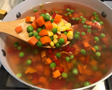 Foto del paso 2 de la receta: Ensalada de garbanzos con verduras