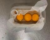 A picture of step 2 of Miso Egg York.