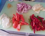 Foto langkah ke 2 dari resep Oseng Cumi Saus Tiram #4.