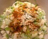 A picture of step 3 of Creamy Leek and Parsnip Soup.