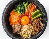 Hình bước làm 8 của món Bibimbap - cơm trộn hàn quốc