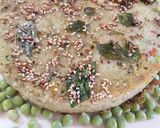 A picture of step 8 of Matar ka dhokla.