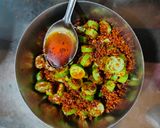 A picture of step 2 of Tindora pickle.