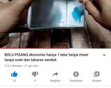Foto langkah ke 5 dari resep Bolu pisang 1 telur tanpa oven tanpa mixer.