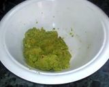 A picture of step 2 of Crispy Hare Matar Kabab.