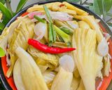 Hình bước làm 1 của món Dưa cải chua