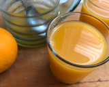 Foto del paso 5 de la receta: Zumo de naranjas "valencias", con jengibre, canela y miel 🍯. Y limón 🍋!!
