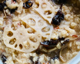 A picture of step 2 of Comforting Lotus Root Congee.