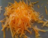 A picture of step 1 of Pineapple carrot sultanas salad.