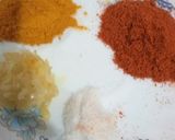 A picture of step 1 of Chaat paata pasta.