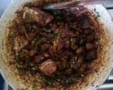 A picture of step 5 of Dry fry beef.