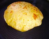 A picture of step 14 of Puranpoli Thali.