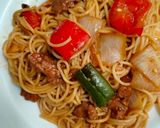 Foto langkah ke 4 dari resep Spaghetti Sapi Lada Hitam.