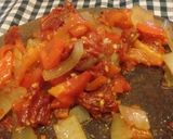 Foto del paso 6 de la receta: Conserva de tomates deshidratados, ajo con morrón y cebolla asad