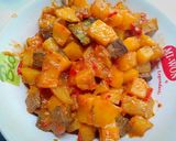Foto langkah ke 6 dari resep Sambel goreng kentang + ati sapi.
