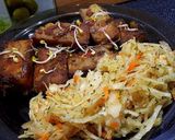 Babka ziemniaczana zaparzana goracym mlekiem krok przepisu 3 zdjęcie