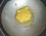 A picture of step 1 of Besan Orange Barfi.
