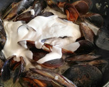 Foto del paso 5 de la receta: Mejillones a la crema