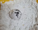 A picture of step 4 of Chocolate Crinkle Cookies.