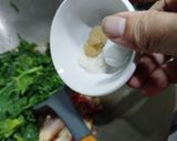 Foto langkah ke 3 dari resep Tumis Pucuk Labu Pete.