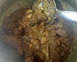 A picture of step 9 of Pepper mutton masala.