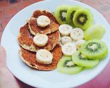 Hình bước làm 6 của món Pancake yến mạch
